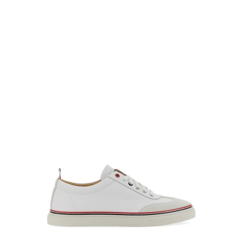 Thom Browne Men Low-Top Leather Sneaker